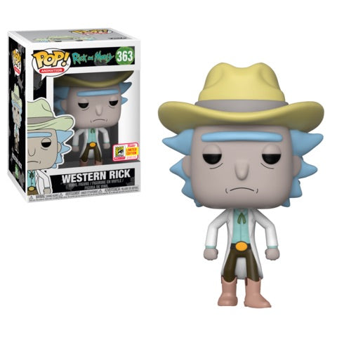 Western Rick Shared Sticker - Rick and Morty - [Overall Condition: 9.5/10]
