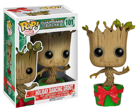 Holiday Dancing Groot (Holiday) - Marvel Guardians of the Galaxy - [Overall Condition: 9/10]