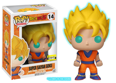 Super Saiyan Goku (Glow in the Dark) - Dragonball Z - [Overall Condition: 9/10]