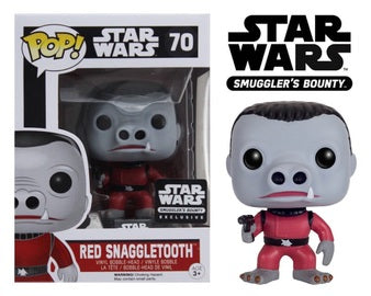 Red Snaggletooth - Star Wars - [Overall Condition: 9/10]
