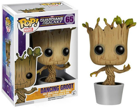 Dancing Groot  - Marvel Guardians of the Galaxy - [Overall Condition: 9/10]
