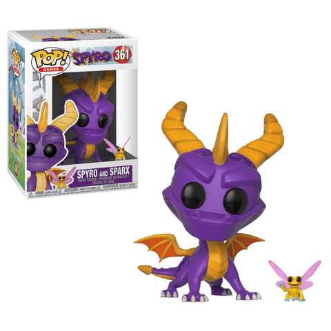 Spyro and Sparx - Spyro - [Overall Condition: 9/10]