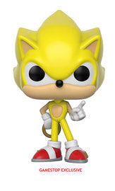 Super Sonic (Game Stop Exclusive Sticker) - Sonic The Hedgehog - [Overall Condition: 9/10]