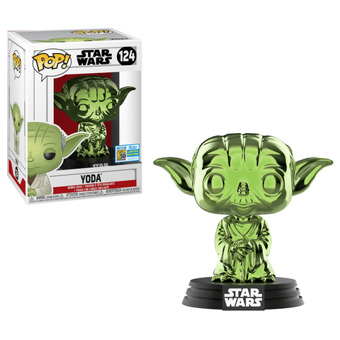 Yoda (Green Chrome) - Star Wars - [Overall Condition: 9/10]