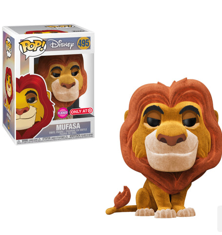 Mufasa (Flocked) - Disney The Lion King - [Overall Condition: 9/10]