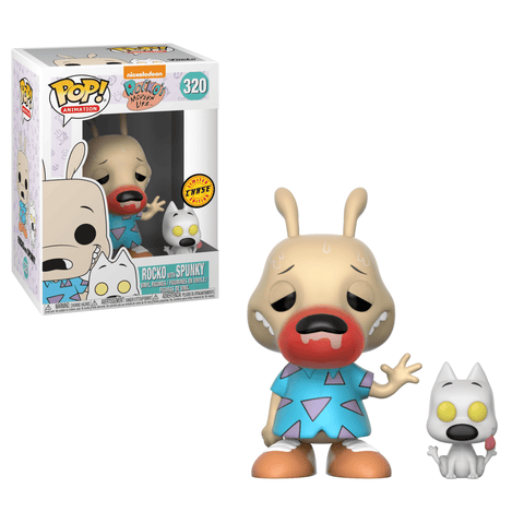 Rocko with Spunky (Chase) - Rocko’s Modern Life - [Overall Condition: 9/10]