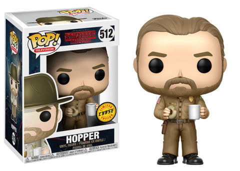 Hopper (w/ Donut) (Chase) - Stranger Things - [Overall Condition: 9/10]