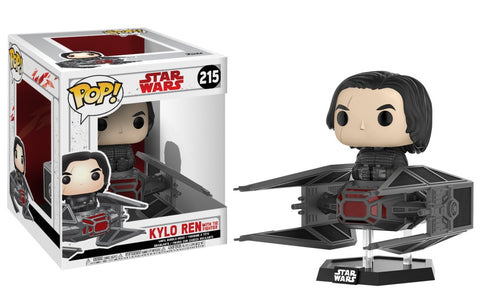 Kylo Ren (with Tie Fighter) - Star Wars - [Overall Condition: 9/10]