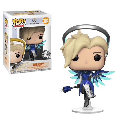 Mercy (Cobalt)- Overwatch - [Overall Condition: 9/10]