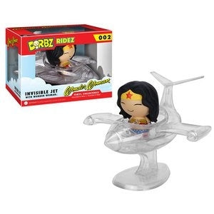 Wonder Woman w/ Invisible Jet - Dorbz Ridez -  [Overall Condition: 9/10]