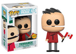 Terrance (Holding Canadian Flag) (Chase) - South Park - [Overall Condition: 9.5/10]