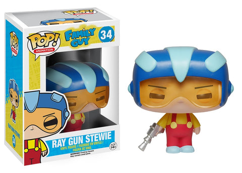 Stewie with Ray Gun - Family Guy - [Overall Condition: 9/10]